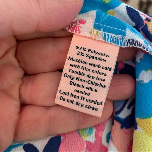 Juicy Couture Cheery Floral Tie Waist Dress - Picture 7 of 8